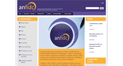 Desktop Screenshot of anfidc.com.br
